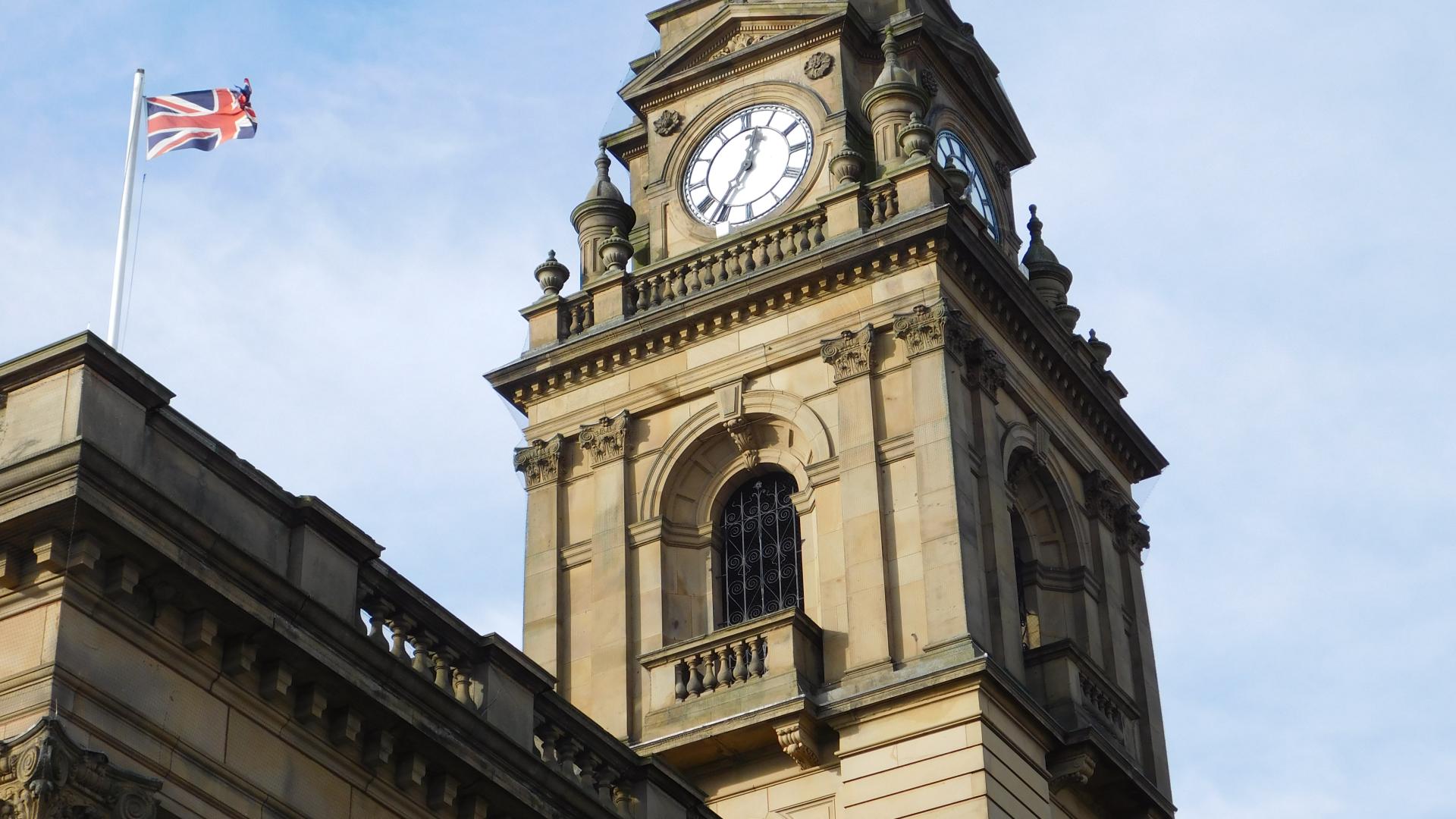 Image of Morley Town Hall, West Yorkshire